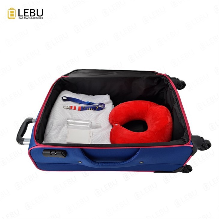 3.pink hardside luggage set